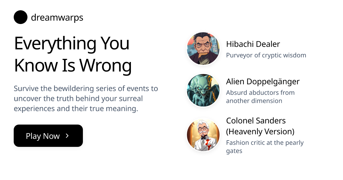 Everything You Know Is Wrong